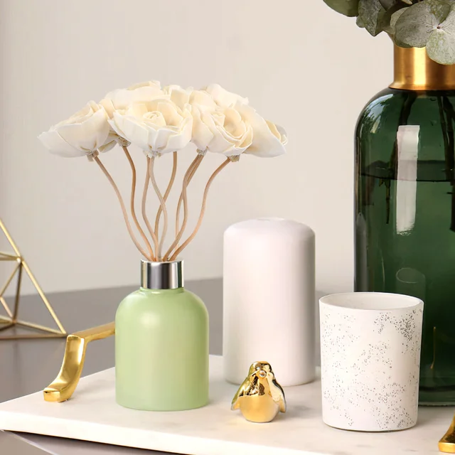 Tong Füves Virág Nád Diffúzor Aromaterápia Illóolaj -Újratöltés