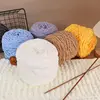 Chenille Knitting Yarn 3PCS 300g Soft Ice Strip Line Cotton Yarn DIY Wool Yarn for Handmade Knitting Blanket Scarf Thick Thread 4