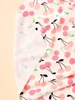 Baby blanket and hat made of 100% pure cotton, soft and comfortable, with multiple patterns to choose from as a gift for newborn 5