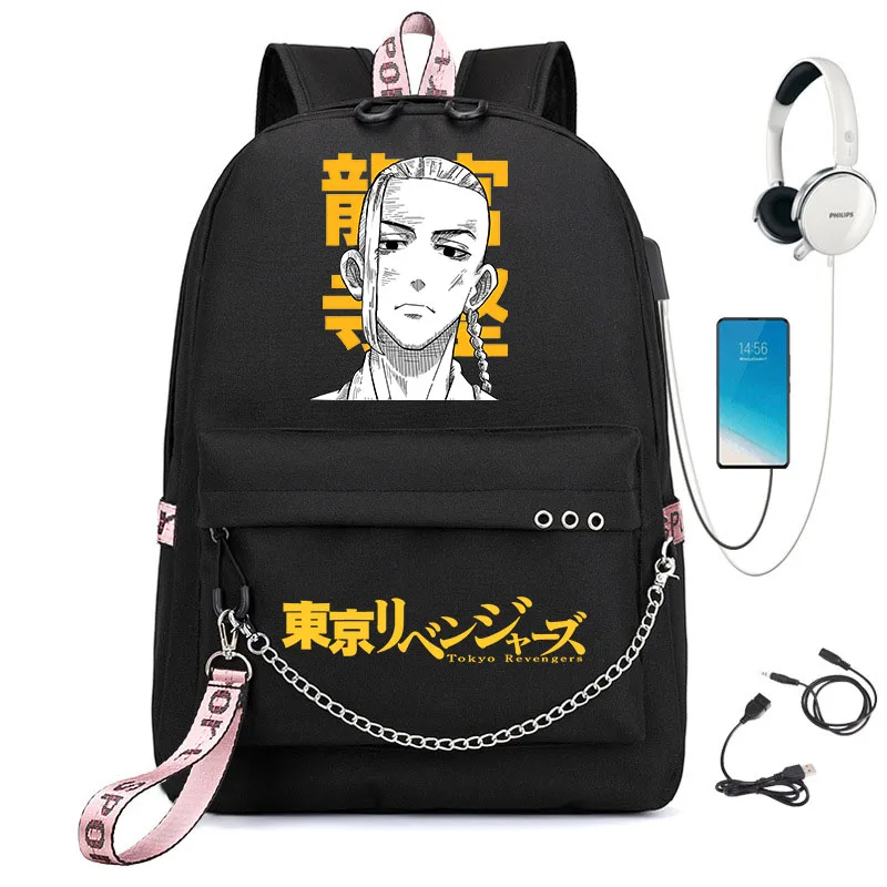 Tokyo Revengers Borse Per Il Tempo Libero Borse Da Scuola Per Adolescenti Borse Stampate Per Cartoni Animati Borse Per Ragazze Per Ragazzi Zaini Per B