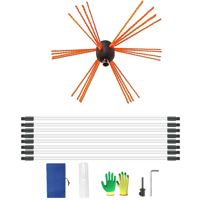 ChimneyKitRigDrivenChimneyCleaningToolFitForCleaningFireplace