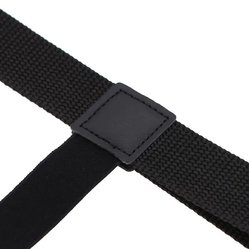 

Mens Womens Elastic Nylon Waist Belt with Garter Suspender Clip Stockings Pants Jeans Holder Straps Adjustable Non-Slip Locking