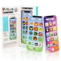 Kids Early Educational Mobile Phone Toy Children English Learning Music Cellphone with Light and Sound for Baby Infant Gift 2
