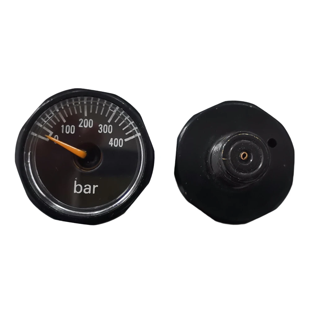 Mini Pressure Gauge M10x1 Thread 25mm Diameter Micro Manometer 400Bar For Valve Compressor Accessories pressure vacuum gauge