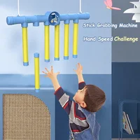 Fun Challenge Falling Sticks Game Toy Training Reaction Ability Early Educational Parent-Child Stick Catcher Machine Toy Sports