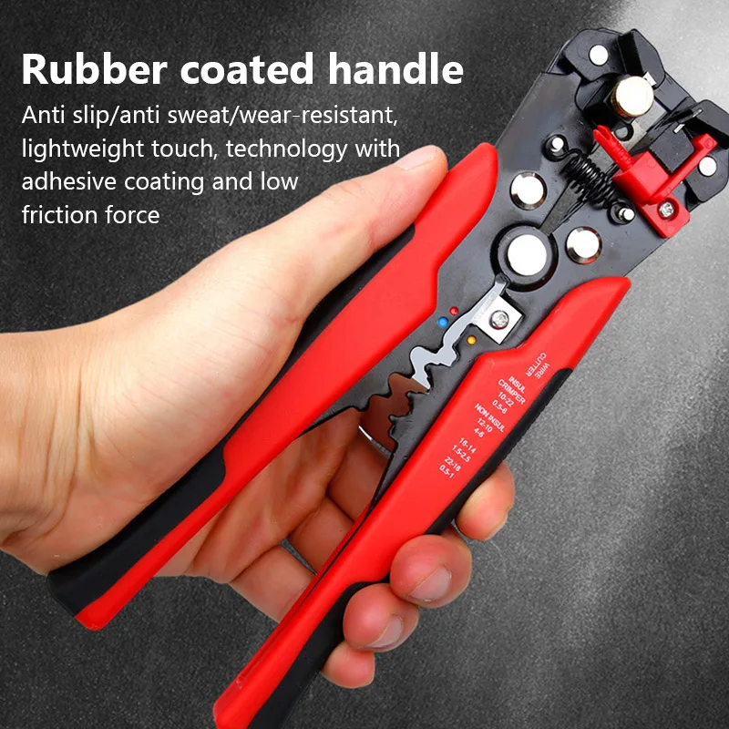 Wire Stripper Tools Self-Adjusting Cable Cutter Kit Electrician Multifunctional