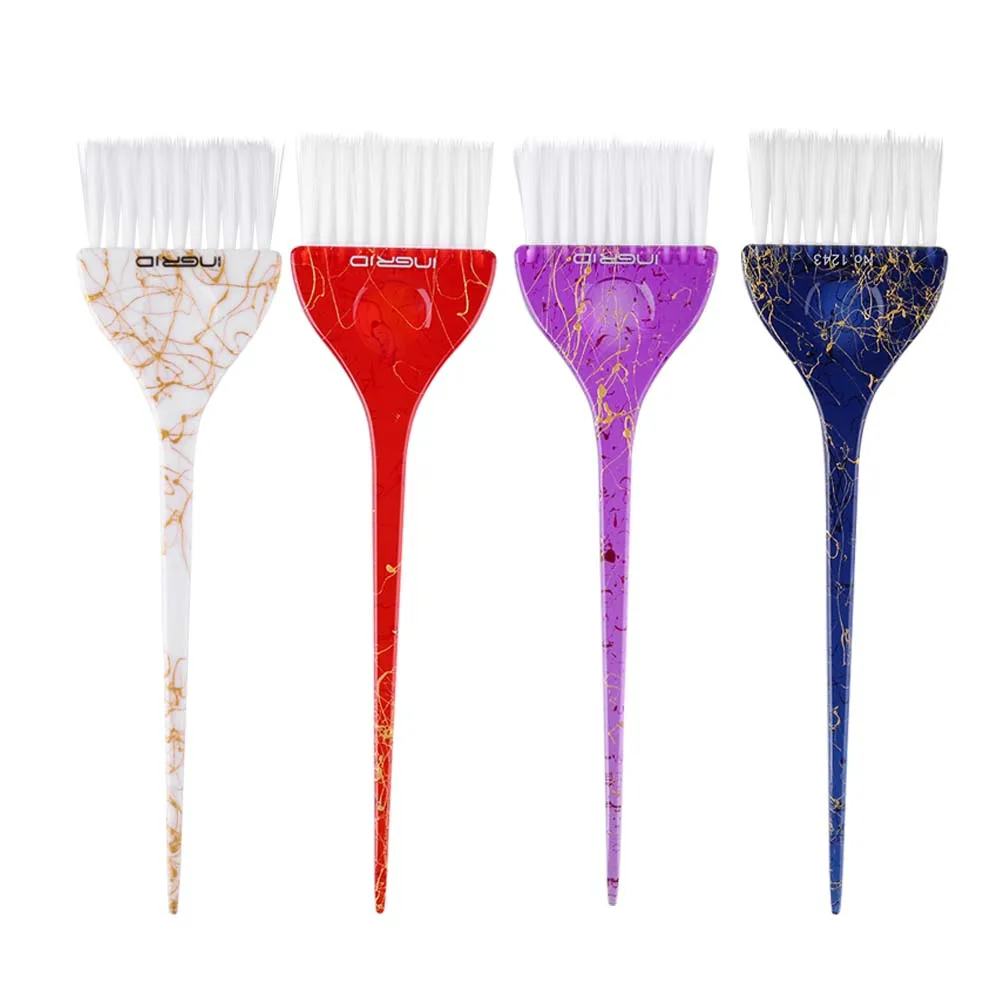 Portable Hair Tinting Tool Mini Light Dyeing Hair Brushes