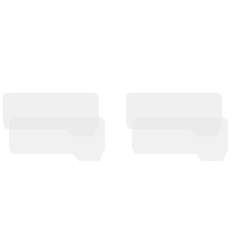 

2X For Honda CBR650R / CB650R / CBR500R / CB500F/X 2019+ Motorcycle Dashboard Screen Protector Film Anti-Scratch TPU