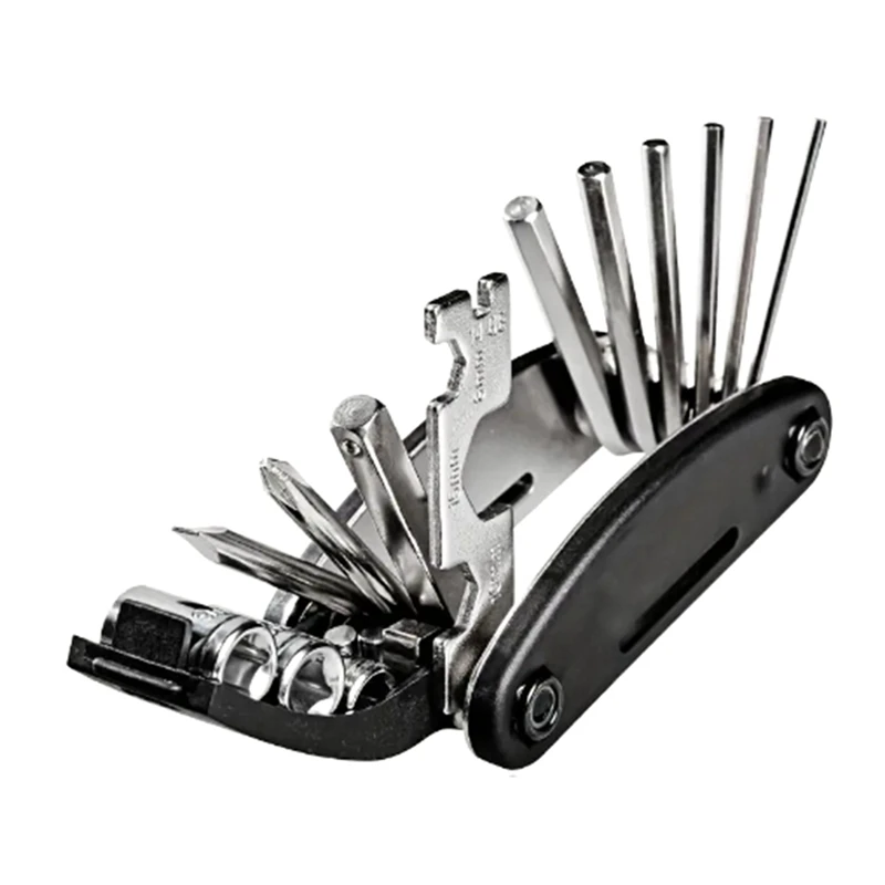 

Складной набор инструментов для ремонта велосипеда, 16 в 1