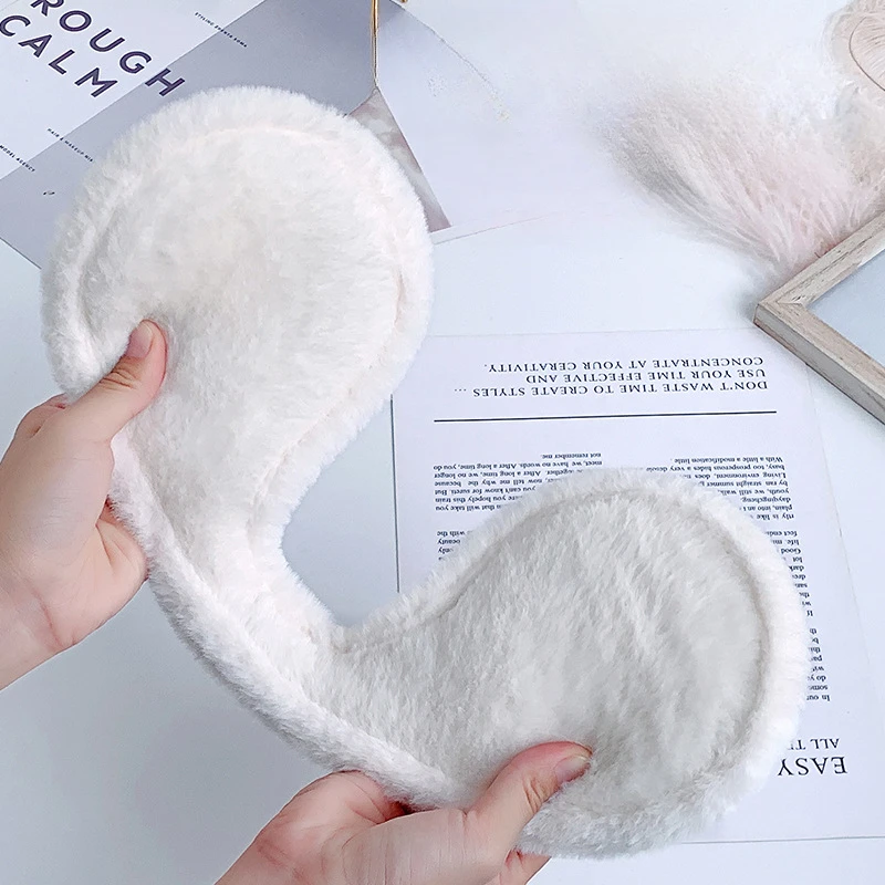 Paraorecchie invernali calde unisex per bambini Ragazze Peluche Spessa Copertura morbida Protezione Calore Cuffie per donne uomini_voghion.com