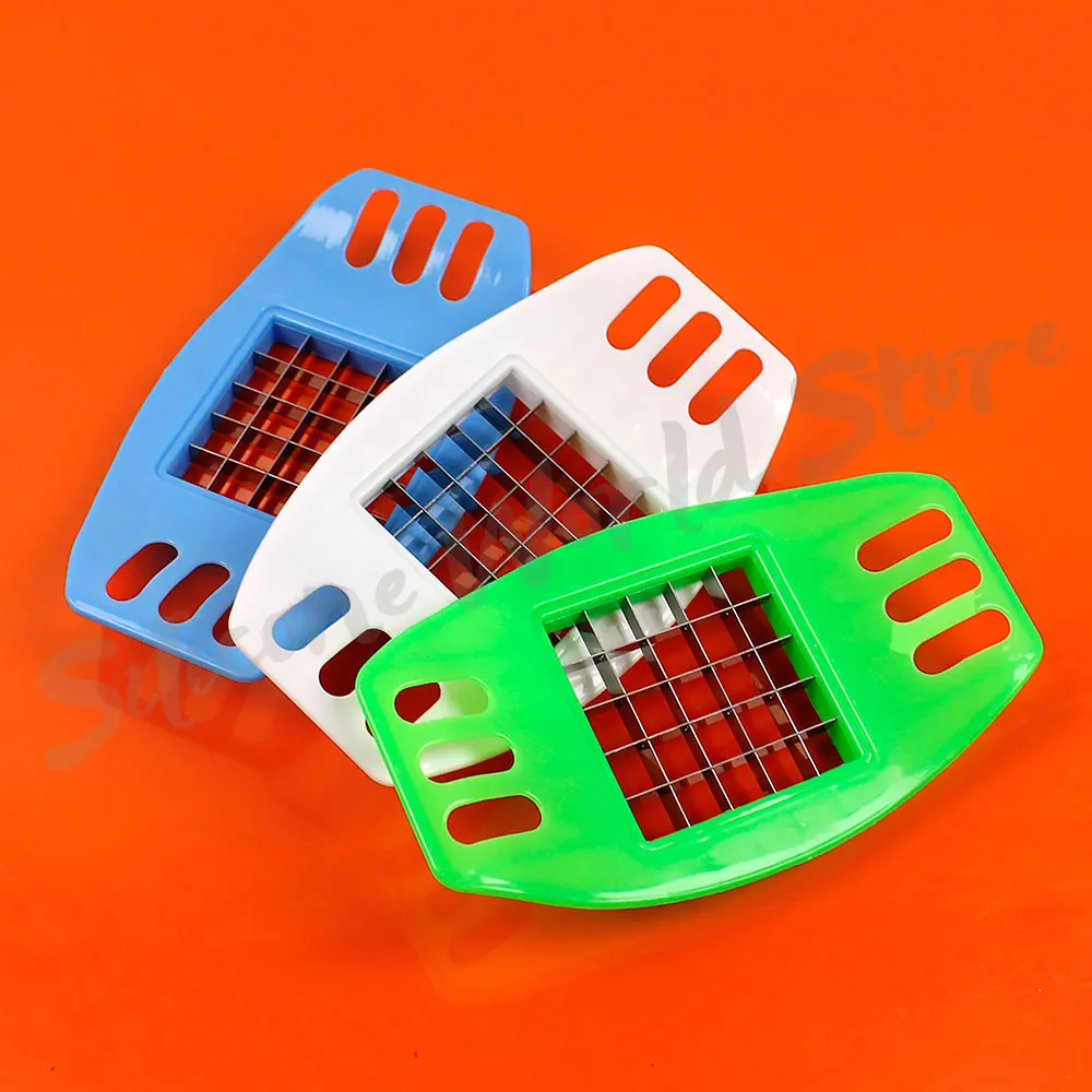 Silicone World Potato Slicer Multifunctional Kitchen Gadget Vegetable Cutter Chopper French Fry Making Tools Cutting Fries Tool
