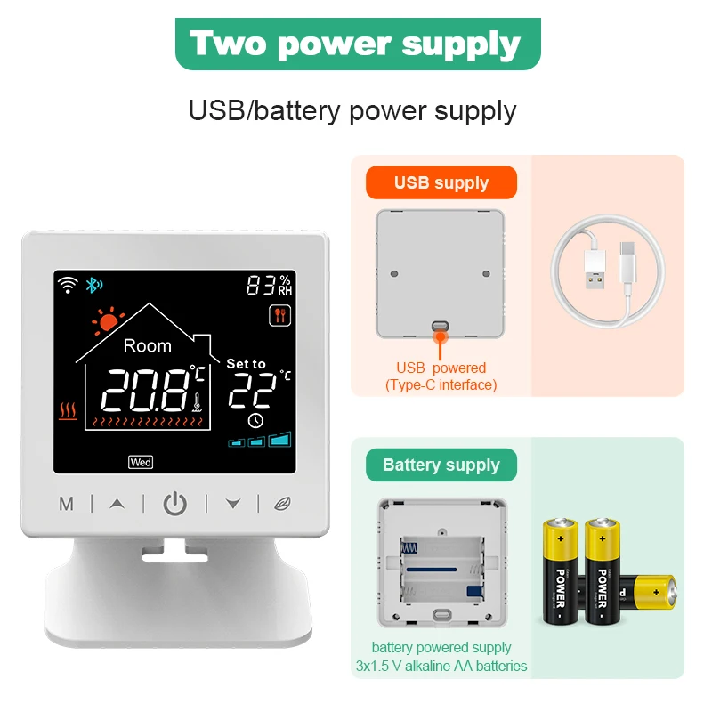 de agua rf433 controlador temperatura funciona com alexa google home alice 03