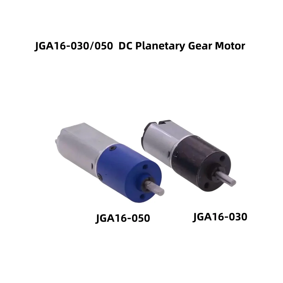 

12V JGA16-030/050 DC Planetary Gear Motor Low Speed Control CW/CCW All-Metal Gear DIY Electric Machines Toy Home Aplliances