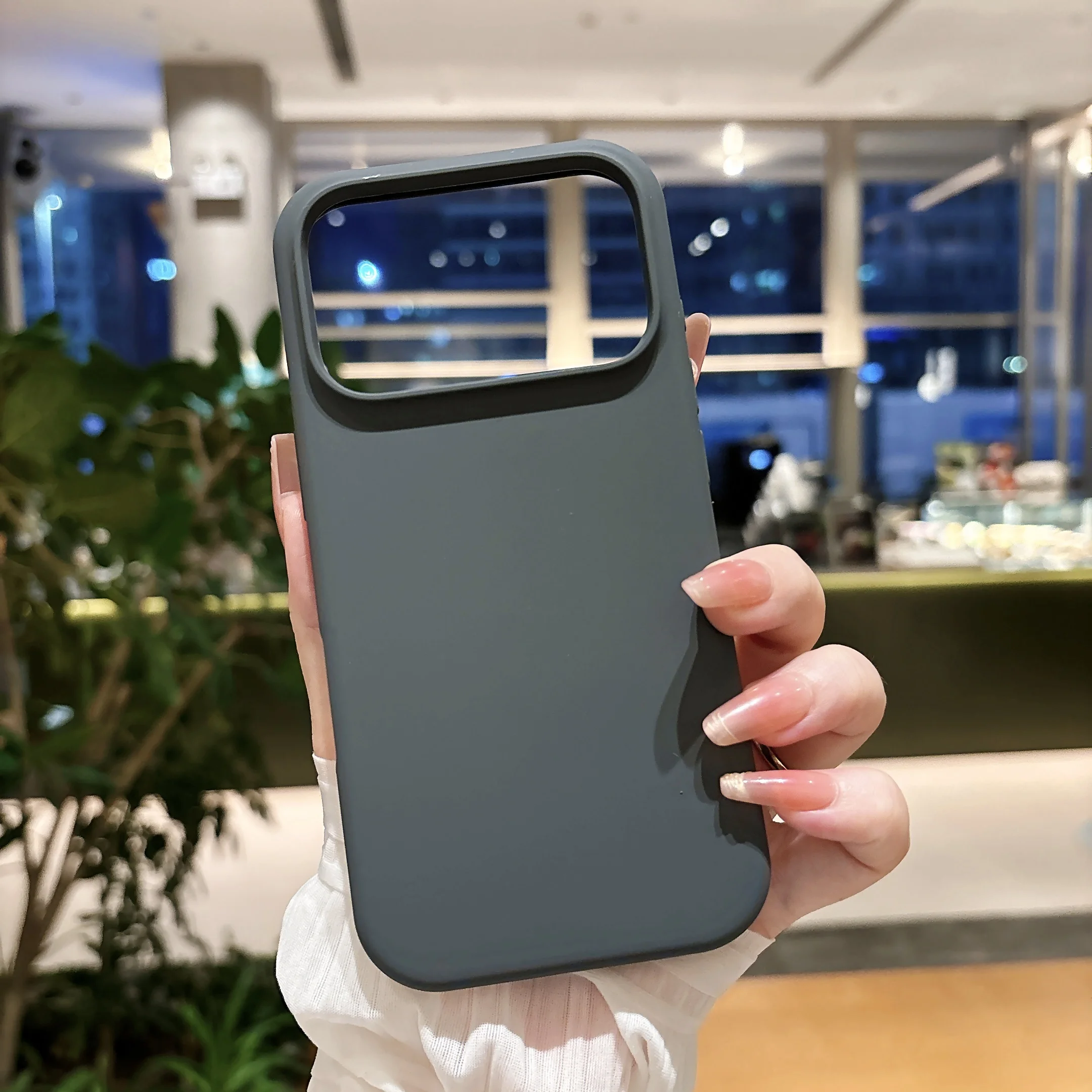 ตัวเลือกสินค้า เคสซิลิโคนนุ่มกันกระแทก iPhone 17 Air 16 15 14 13 11 12 Pro Max Plus