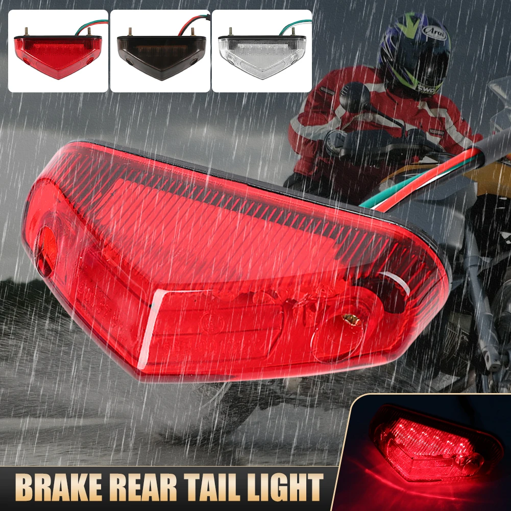 Universal Motorcycle Light Bar Strip DC 12V 12LED Brake Stop Tail Light