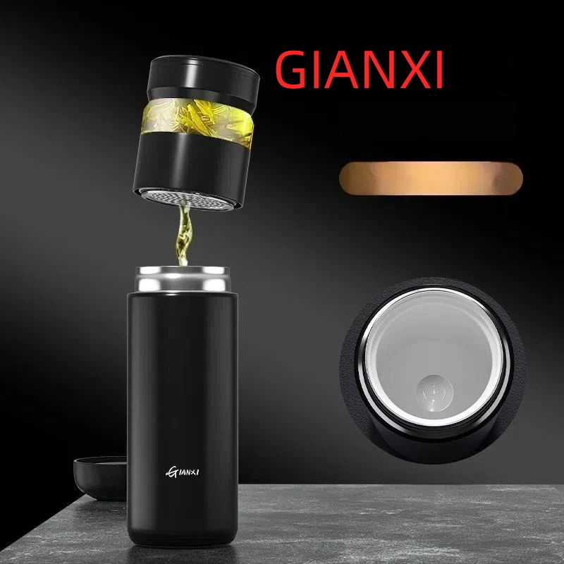 Luxury Stainless Steel Coffee Thermos 500ml - قارو...