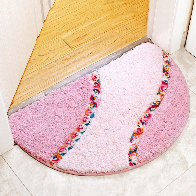 Bath Mats Bathroom Mat Rug Carpets Floor Mat Rug All Shapes Non slip 40*60CM 5 Colors for Bathroom Toilet Living Room Bedroom