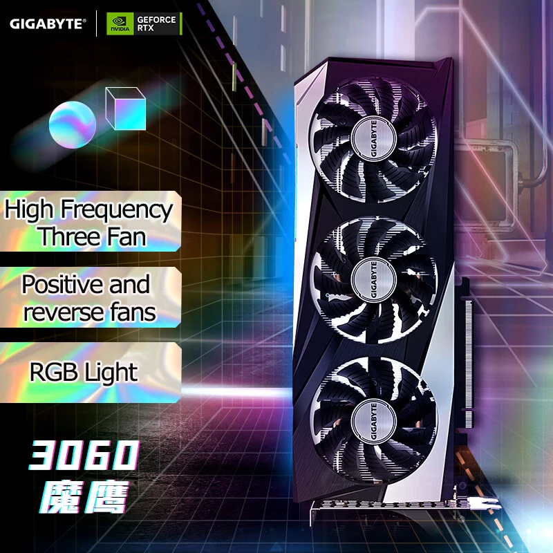 グラフィックボード・グラボ・ビデオカード GIGABYTE GEFORCE RTX 3060 EAGLE OC 12G Amazon | GIGABYTE GeForce RTX 3060 Eagle OC 12G (REV2.0