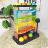 1 Set Brain Game Hand-eye Coordination Track Toys Exercise Hand Strength Pound Ball Educational Toys Toddler Toys 6