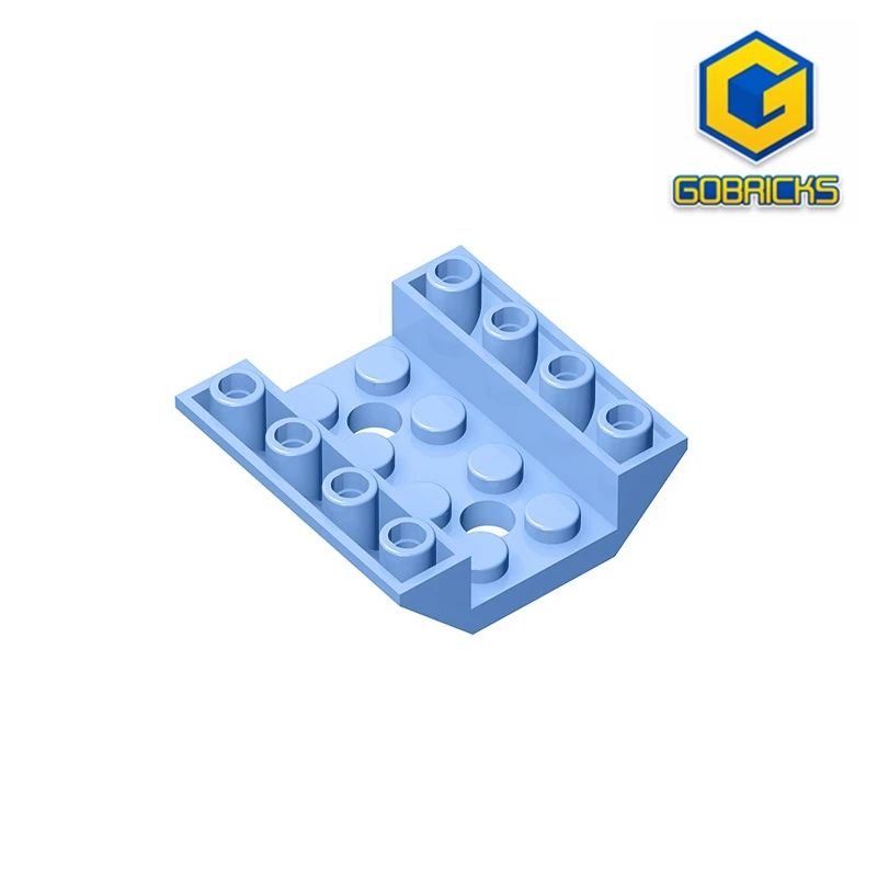 

Gobricks GDS-685 ROOF TILE 4X4/45 INV. compatible with lego 72454 children's toys Assembles Building Blocks Technical