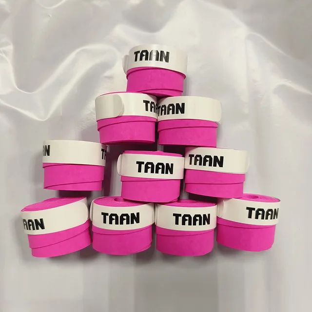 10pcs TAAN Tennis Badminton Raquet Overgrip TW800 Matte Dry Sweatband Non-slip Breathable Fishing Rod Handle Glue 3