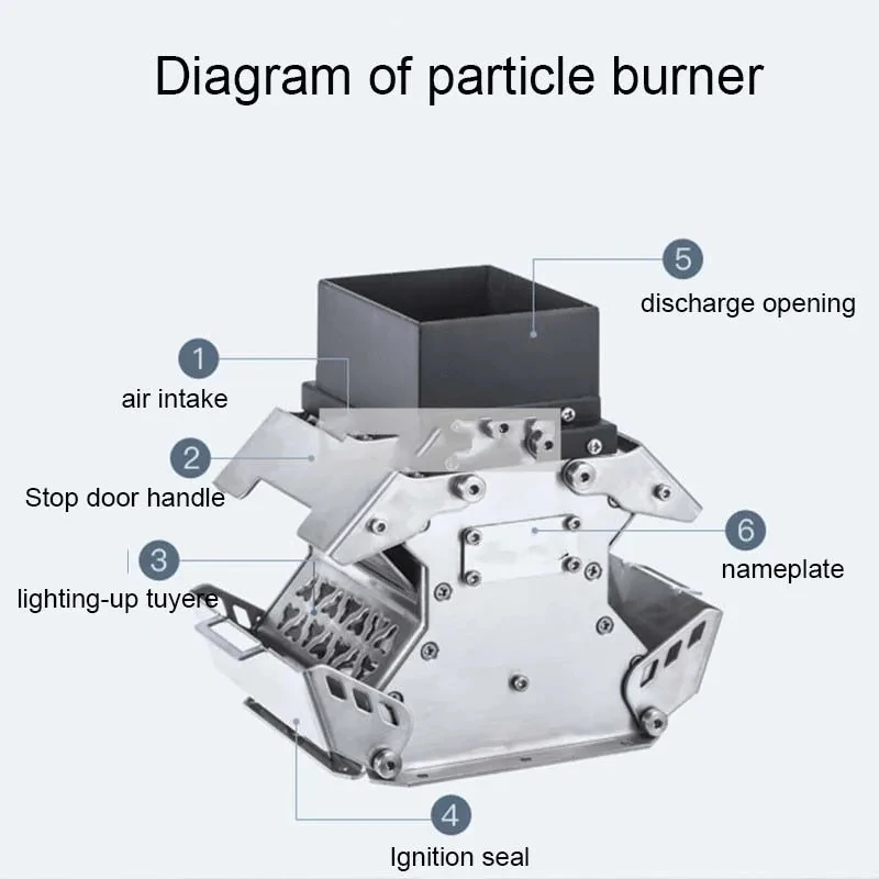 Pellet Fuel Camping Stove 5