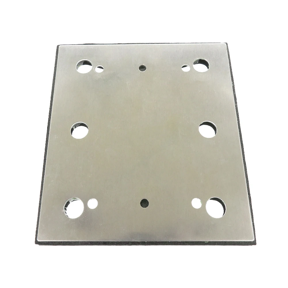 Backing Pad 100*110mm 6 Holes Replacement Square Polishing Disc 158324-9 BO4556 14000OPM Finishing Sander Pad sanding discs sanding pads