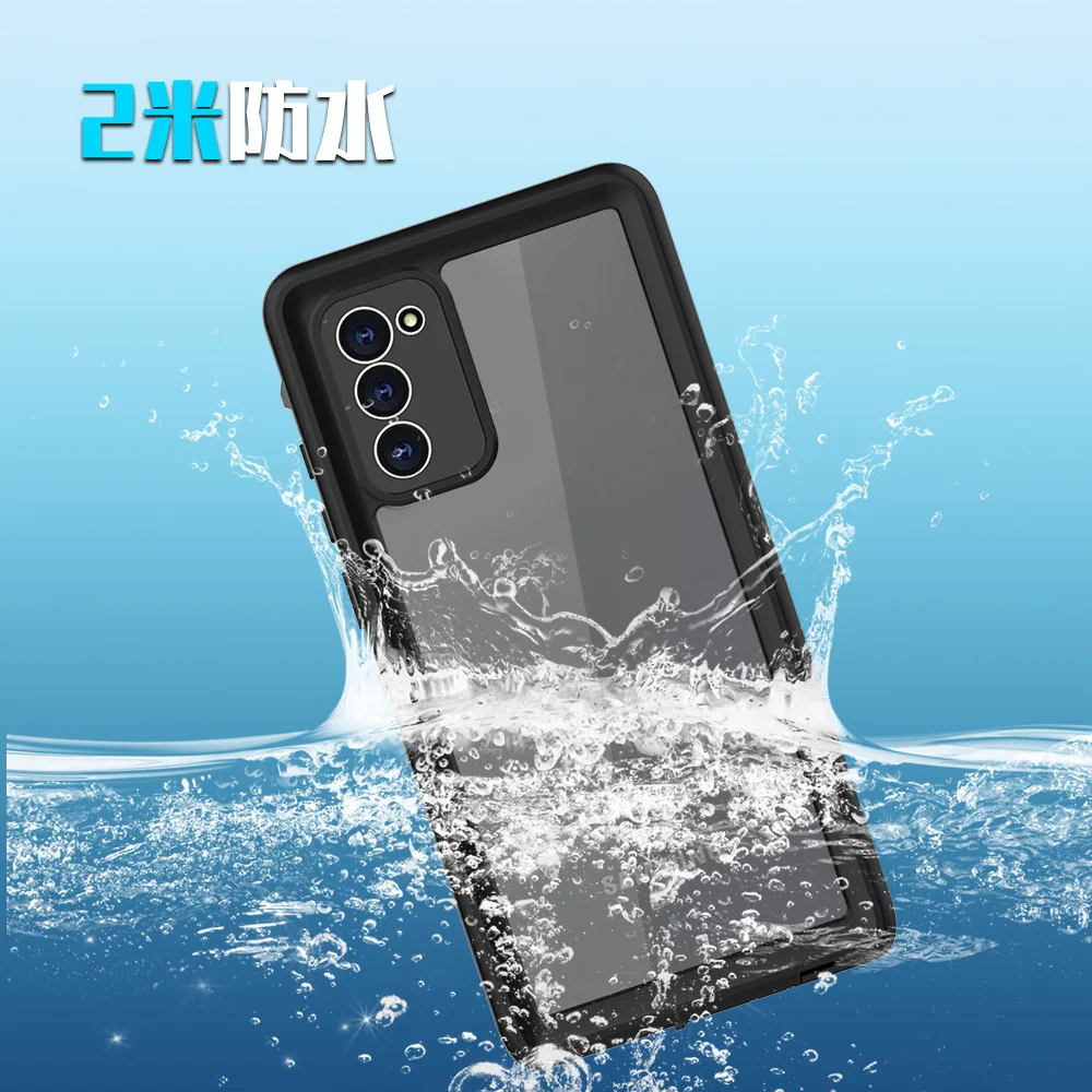 

S22 Ultra IP68 Waterproof Case For Samsung Galaxy S23 Note 20 S21 FE S20 Plus A53 A52 A12 A32 A13 Outdoor Swimming Phone Cover