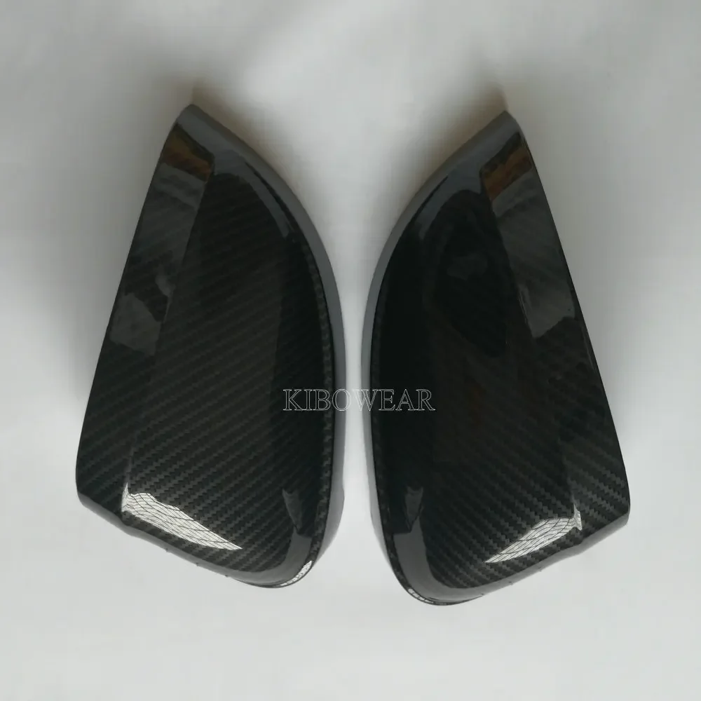 2pcs Kibowear For Audi A4 A5 B9 Side Wing Mirror Caps (Carbon Look) 2017 2018 2019 S4 S5 RS5 allroad Quattro replace Covers