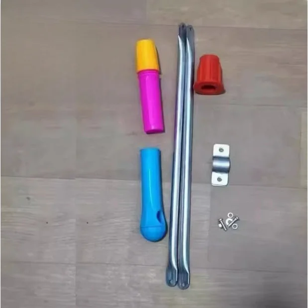 أداة إزالة الثلوج بمقبض طويل، لوح كنس الثلوج لسقف الدفيئة، مجرفة ثلج، محراث ثلج، معدات للتخييم والصيد في الهواء الطلق خلال فص...