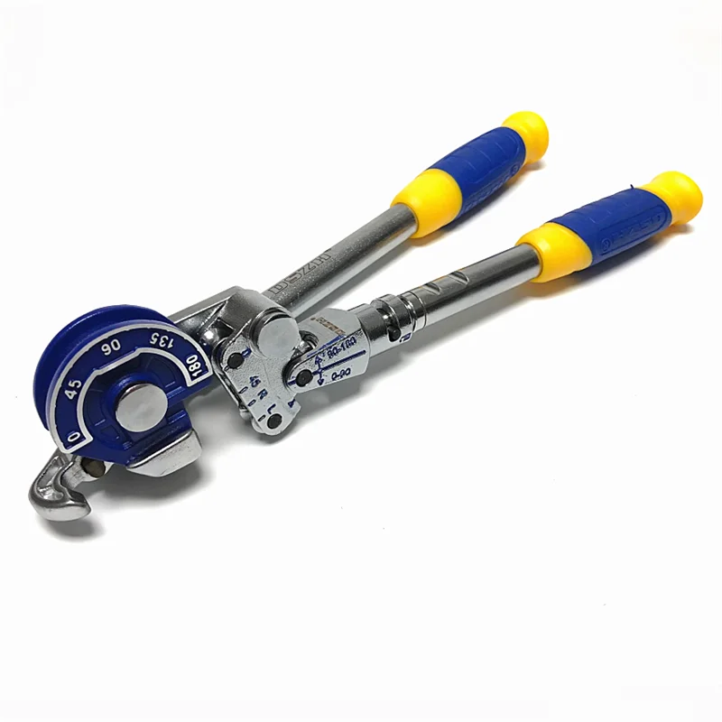 

Stainless steel pipe galvanized iron pipe manual bending tool 8-22MM air conditioning copper pipe bending machine