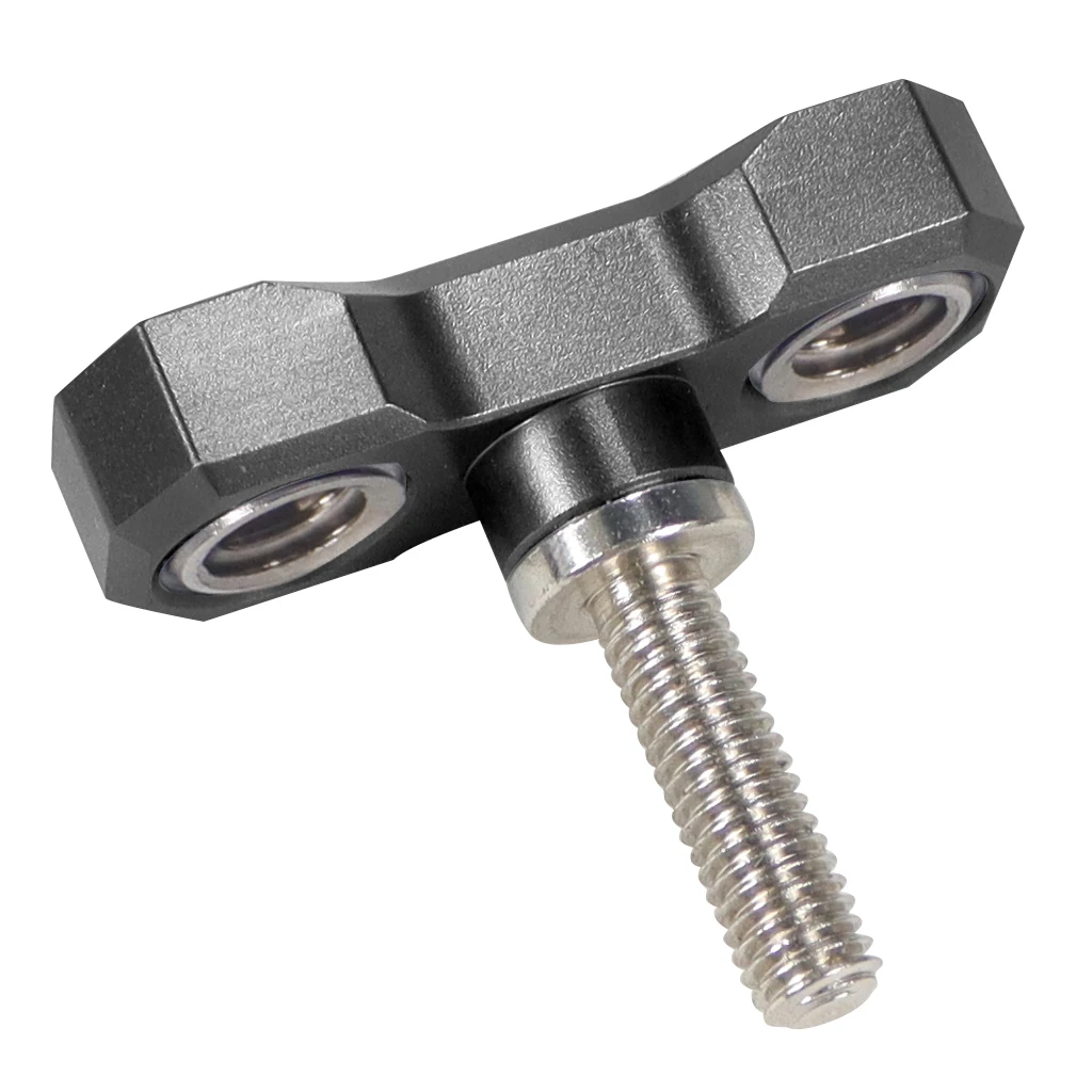 Magic Arm 360 Rotation Double Ball Head with Arri Pin 1/4 3/8 Screw Adapter for