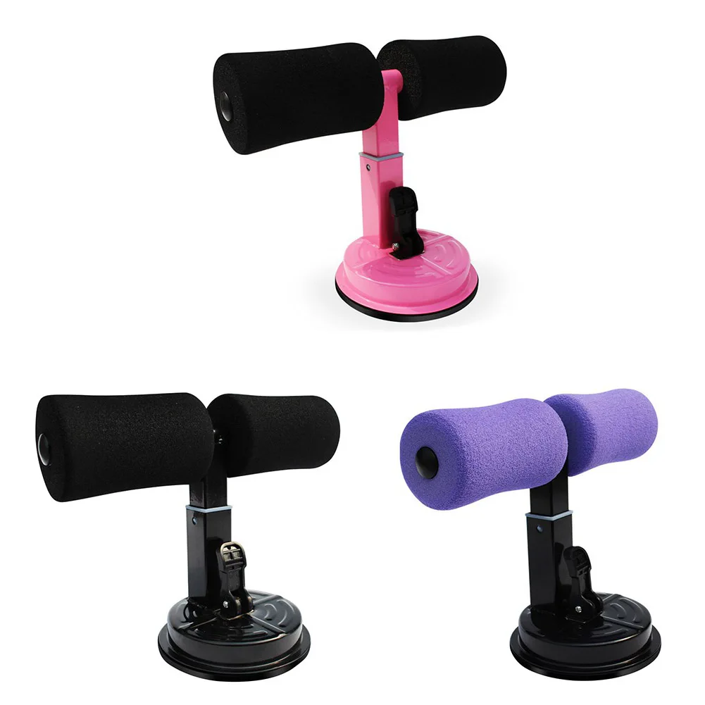 WSKEJI Sit-Up Bar Suction Cup Padded Cushion Floor Fitness Bar Abs Trainer Sit Up Assistant Workout Equipment For Home New Hot