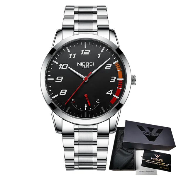 Male Quartz Watch for Men Business Watches Luminous Military Waterproof Car Wheel Clock_voghion.com