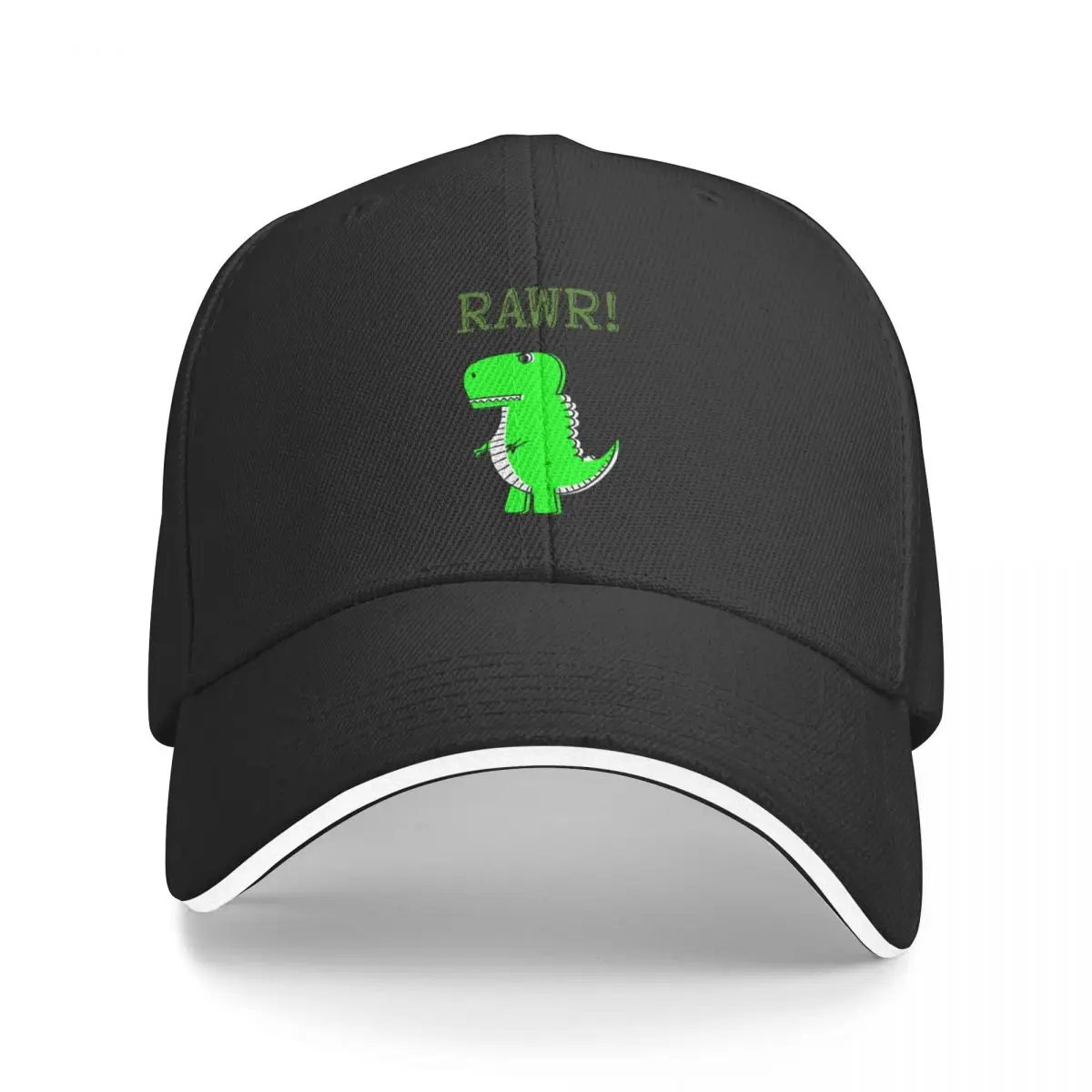 

Cute Angry T-Rex Dinosaur RAWR Baseball Cap Hat Beach |-F-| Snap Back Hat Mens Hats Women's