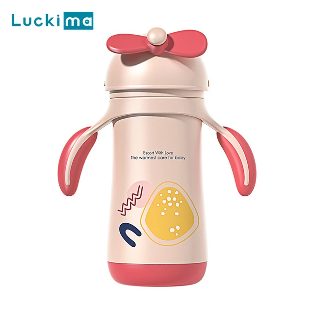 Stainless Steel Metal Water Bottle Vacuum Insulated Reusable Leak Proof  BPA-Free Flask Kids Thermos with Straw Lid - China Kids Thermos and Kids  Thermos with Straw price