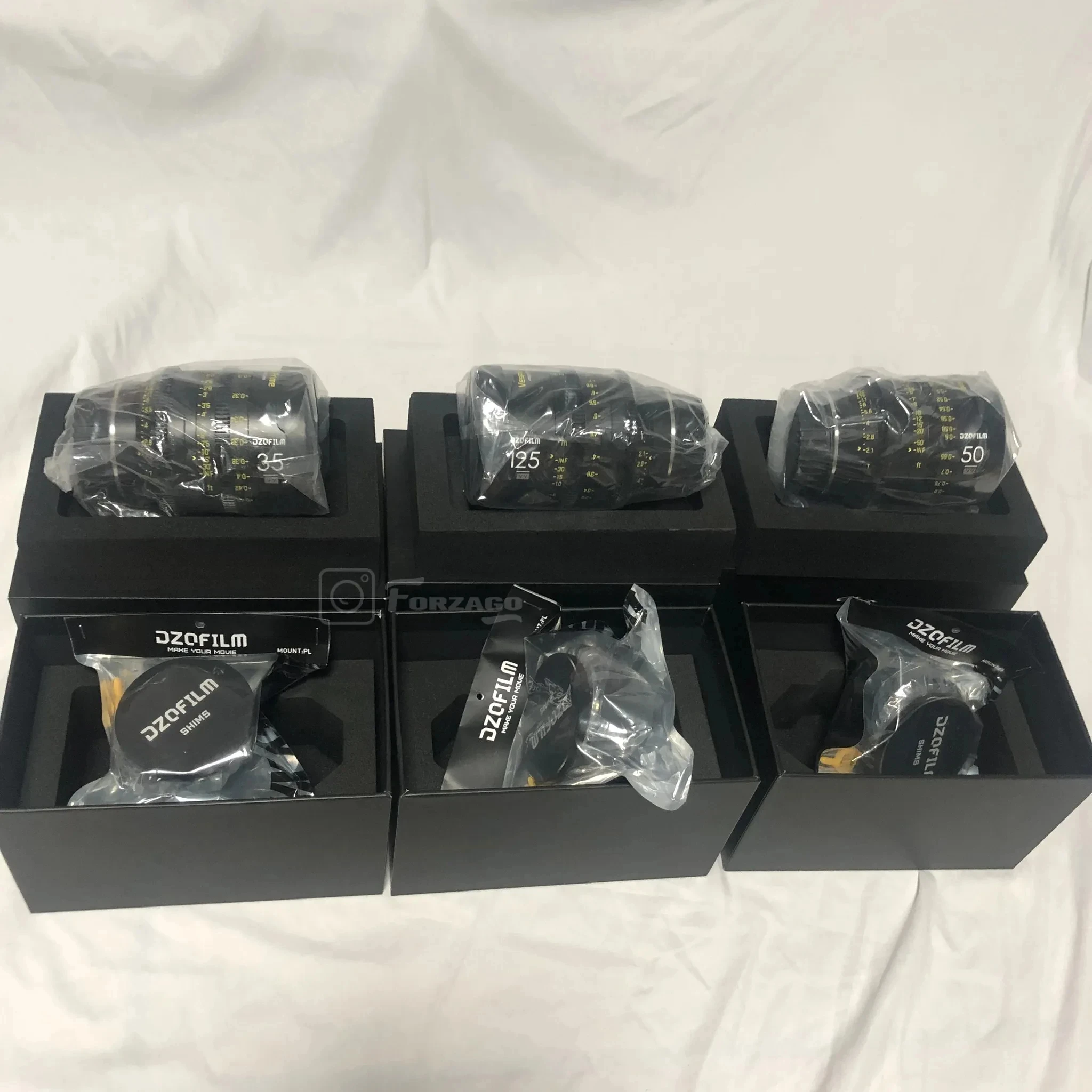 .DZOFilm vespid 프라임 25mm 35mm 50mm 75mm 100mm T2.1 PL / EF 마운트(사진작가용 카메라 비디오 필름 촬영용) 하드 케이스