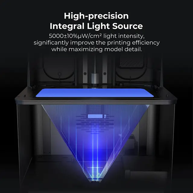 CREALITY HALOT MAGE 8K High Precision Resin 3D Printer 10.3" Monochrome LCD MSLA UV with Integral Light Fast Print Dual Z-axis 4