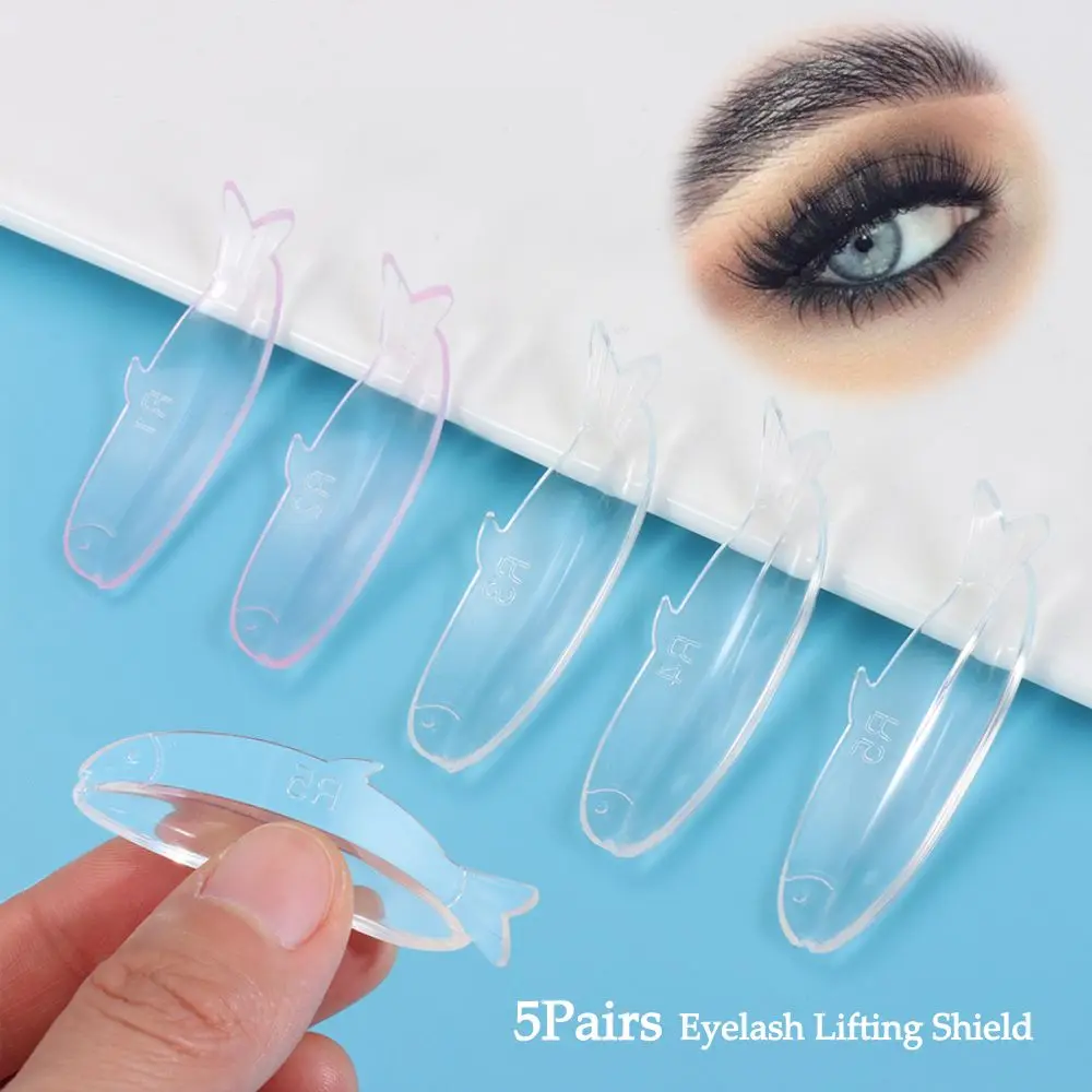 Description Picture 2 of itemFish Shaped Silicone Eyelash Perm Pads 3D Eyelash Curler Accessories Eyelash Extension Applicator Tools Makeup Accessories