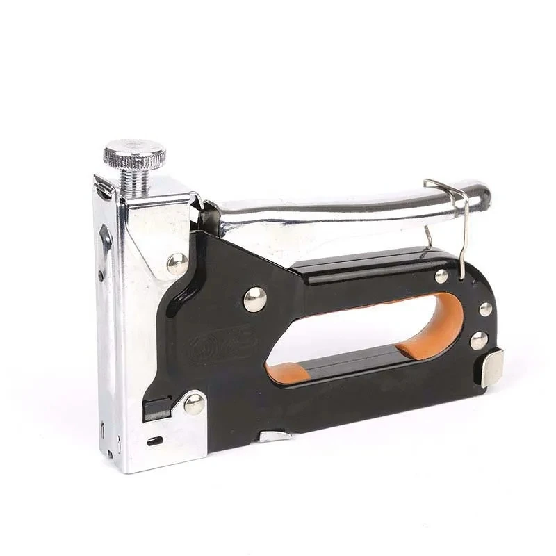 4 in 1 Nailing Machine Durable Portable Comfortable Universal Door Nail T Nail U Nail Straight Nail Manual Nail Gun 1PC 3