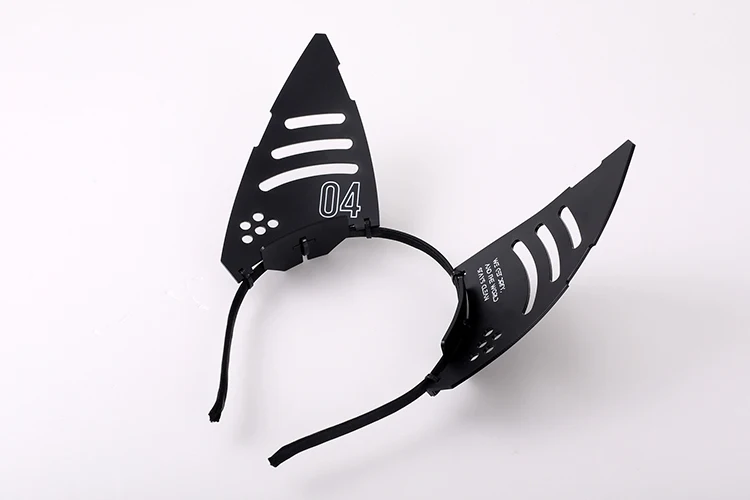 Cyberpunk Bunny Jumpsuit Costume with Inverse Gauze Fabric