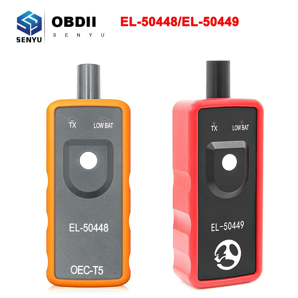 Car Tire Pressure Monitor Car Tire Pressure Sensor Automobile Fault Diagnosis Instrument Universal TPMS Reset Tool for GM Ford EL 50448 Auto Tire Pressure Monitoring System Diagnostic Car TPMS Sensor security Alarm