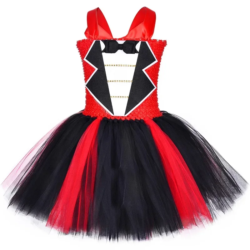 thumbnail image 1 of Vestido de tutú de maestro de ceremonias de circo para niñas, disfraz de domador de leones para fiesta de cumpleaños, disfraz de cosplay de Halloween para niños, 1 of 5