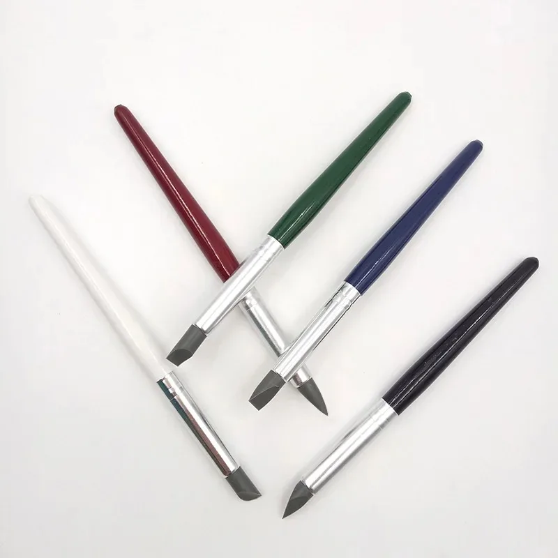 Art Craft Clay Pottery Tools Modeling Sculpture Sculpting Carver Carving Tools Set 5pcs 16cm 5 colors