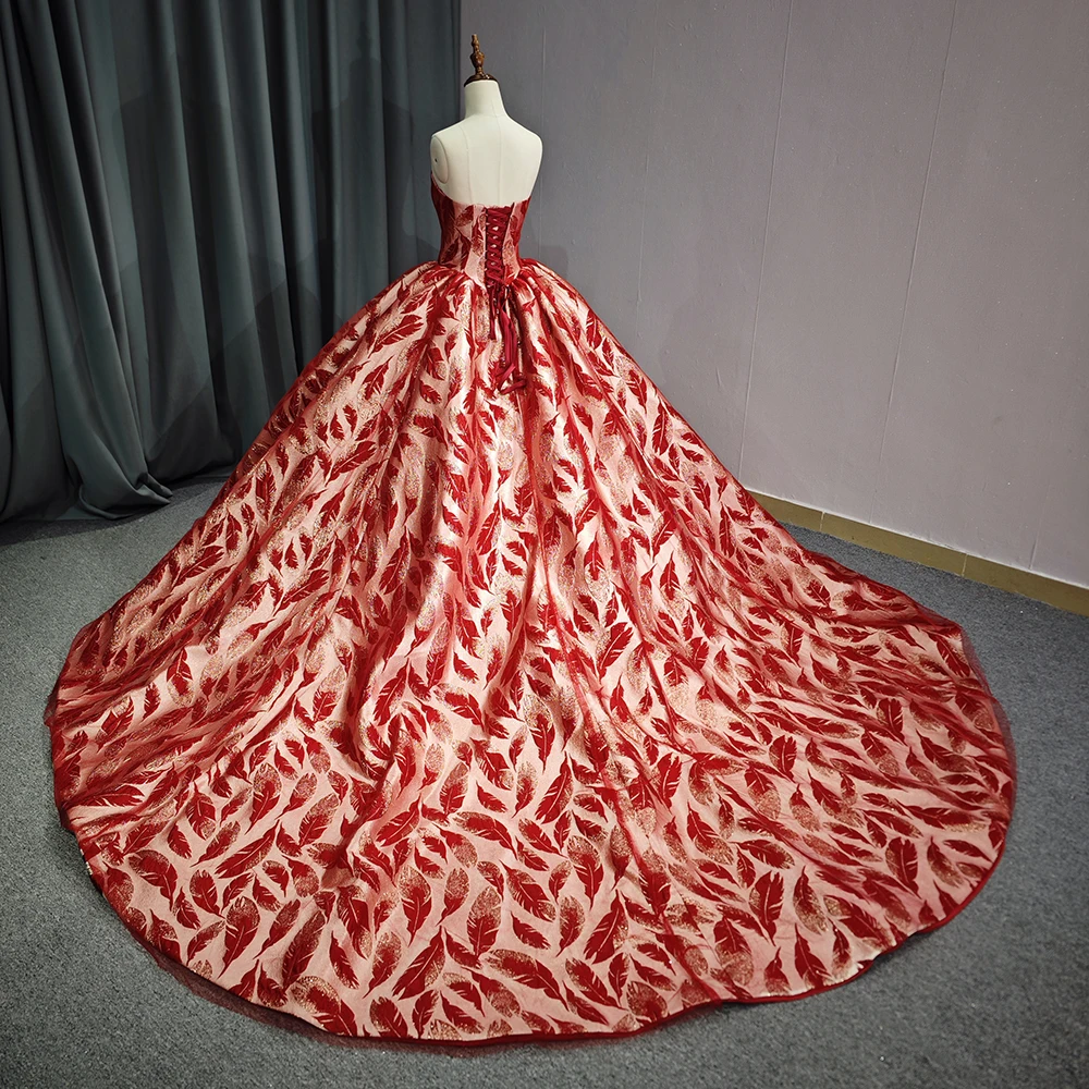 Romantisches Quinceanera-Kleid 2024, süße 15-16-Kleider, Ballkleid, Schnürung, Perlen, maßgeschneidertes Vestidos für 15 Jahre, herzförmiges Partykleid – Detail 4