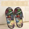 Winter Home Cotton Slippers N-ninjagos Merch Household Fur Slippers Slides Living Room  Cozy Non-slip Slides 2