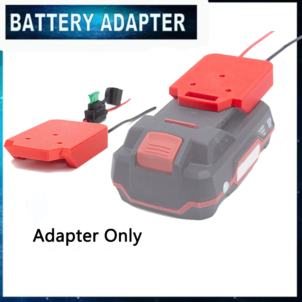 Battery DIY Adapter for Lidl Parkside X20V Team Lithium-ion Battery 14AWG Wires(With or without fuse）