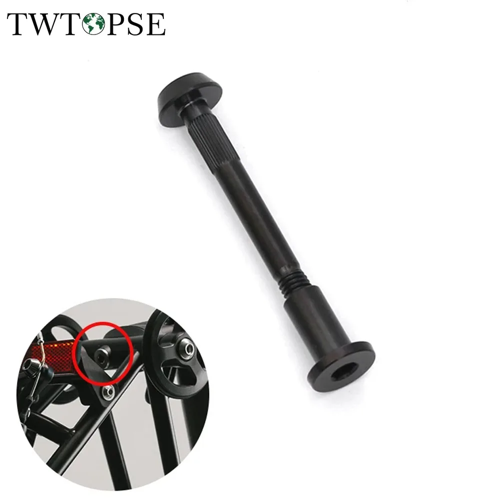 Twtopse Foling Bike Vite Di Sospensione In Titanio Per P T Line Brompton Bike Bicicletta Bullone Di Scossa Posteriore Accessori Per Ciclismo