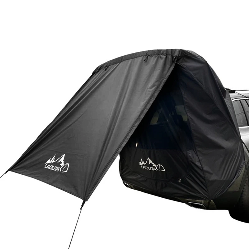 Simple Sunshade Tent For Car, Motorhome, Tour, Barbecue, Black