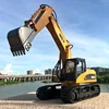 Remote Control Alloy Excavator 1:14 Metal Version Large Excavator Bucket Engineering Vehicle 2.4g Wireless Large Toy Boy Gift 1